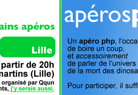 Apéro PHP, j'y serais